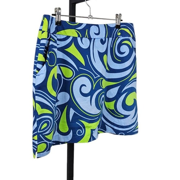 Loud Mouth Womens Printed Skort Size 6 Shorts Skirt Art To Wear Golf Lined - Picture 4 of 7